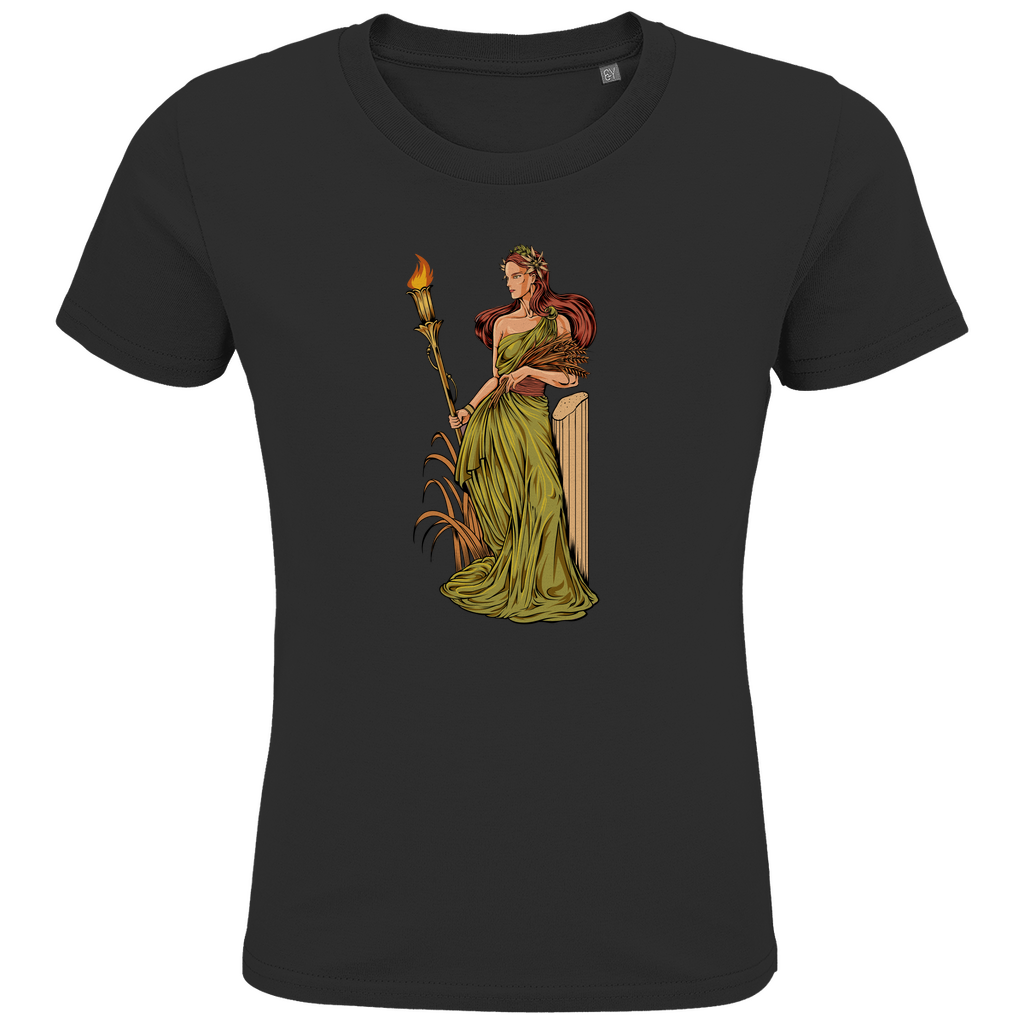 Demeter - Griechische Göttin - Kinder Premium Bio T-Shirt