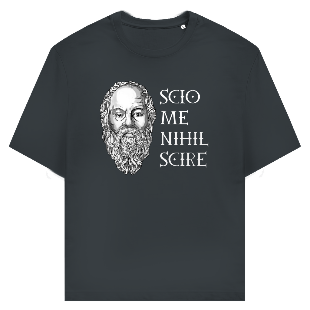 Sokrates - Scio me nihil scire - Unisex Premium T-Shirt