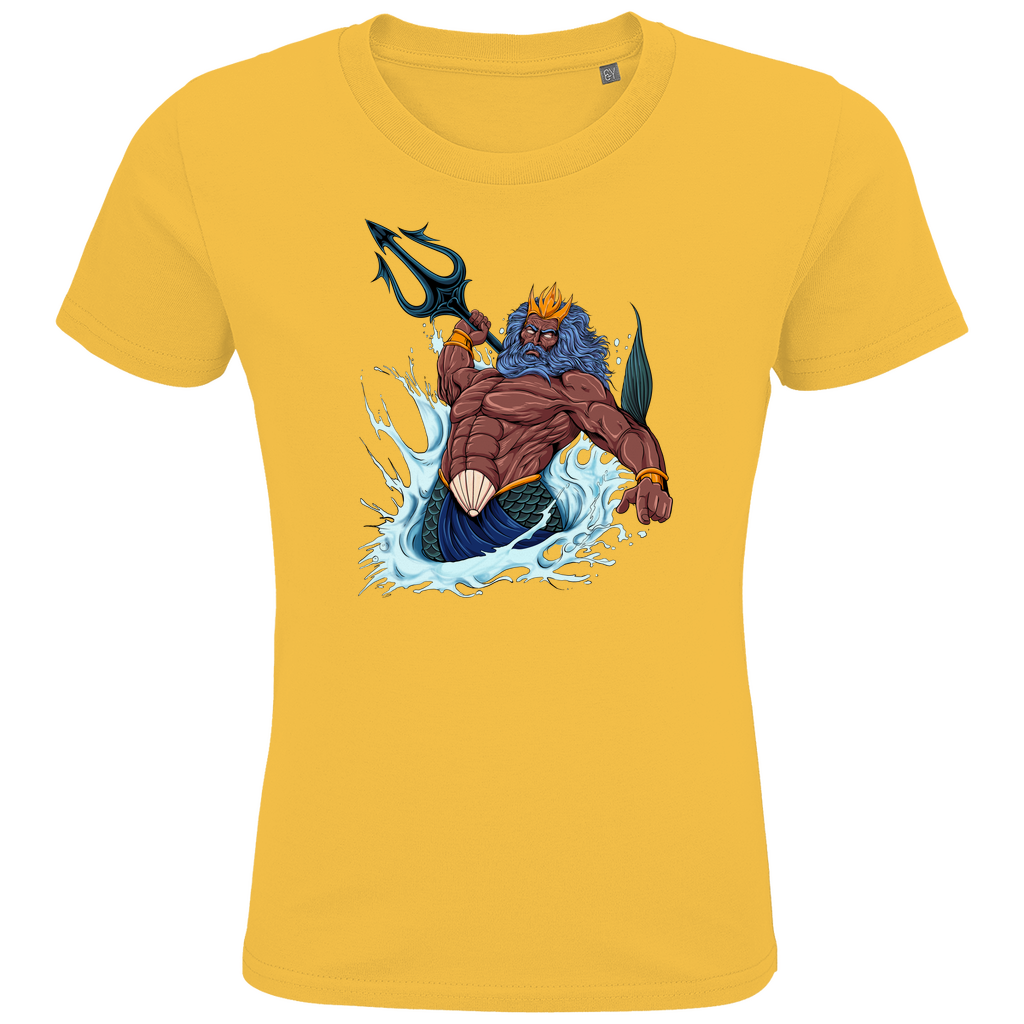 Poseidon - Griechischer Gott - Kinder Premium Bio T-Shirt