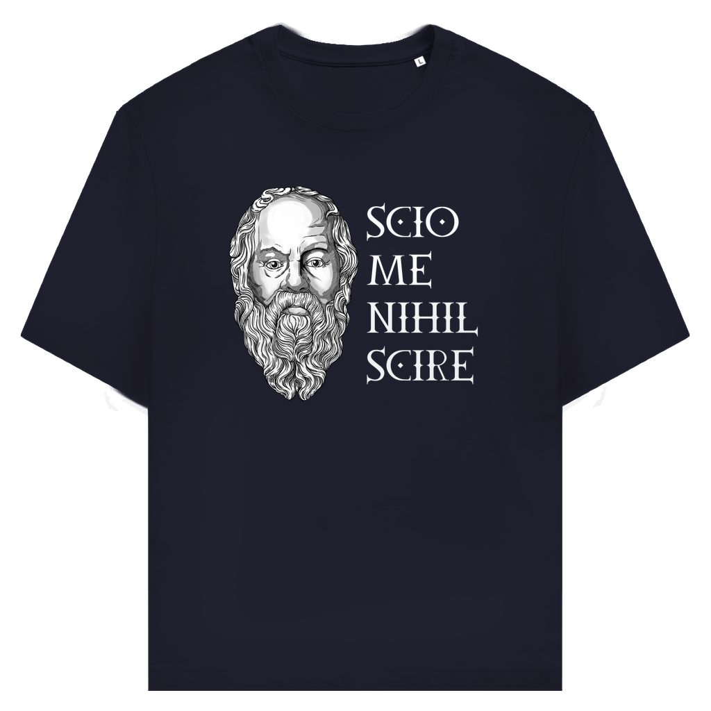 Sokrates - Scio me nihil scire - Unisex Premium T-Shirt