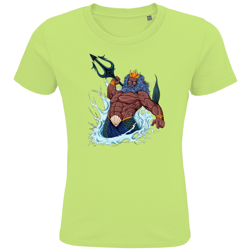 Poseidon - Griechischer Gott - Kinder Premium Bio T-Shirt