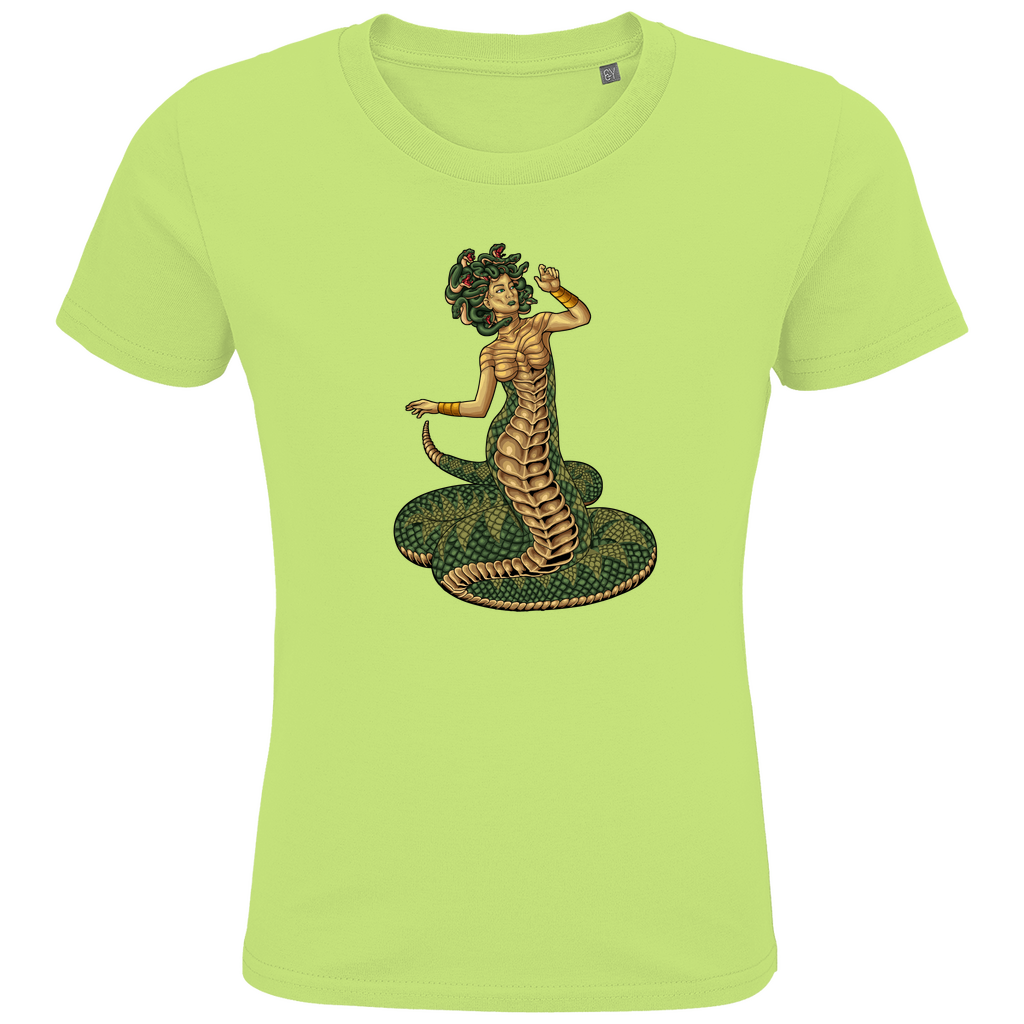 Medusa - griechisches Mythenwesen - Kinder Premium Bio T-Shirt