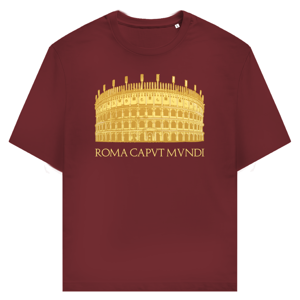 Roma Caput Mundi mit Kolosseum - Unisex Premium T-Shirt