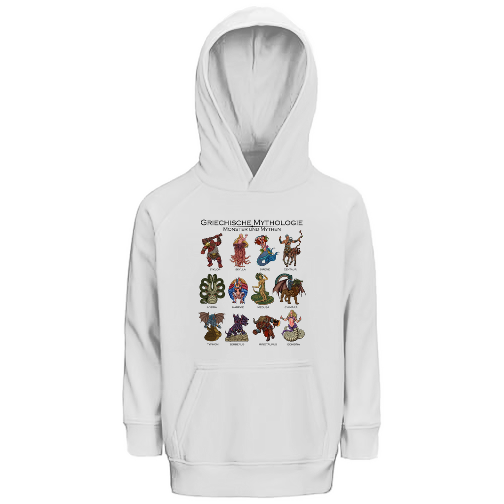 Monster der griechischen Mythologie - Kinder Premium Bio Hoodie