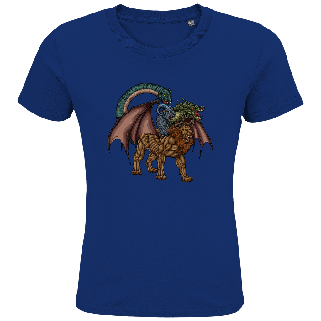 Chimäre - griechisches Mythenwesen - Kinder Premium Bio T-Shirt