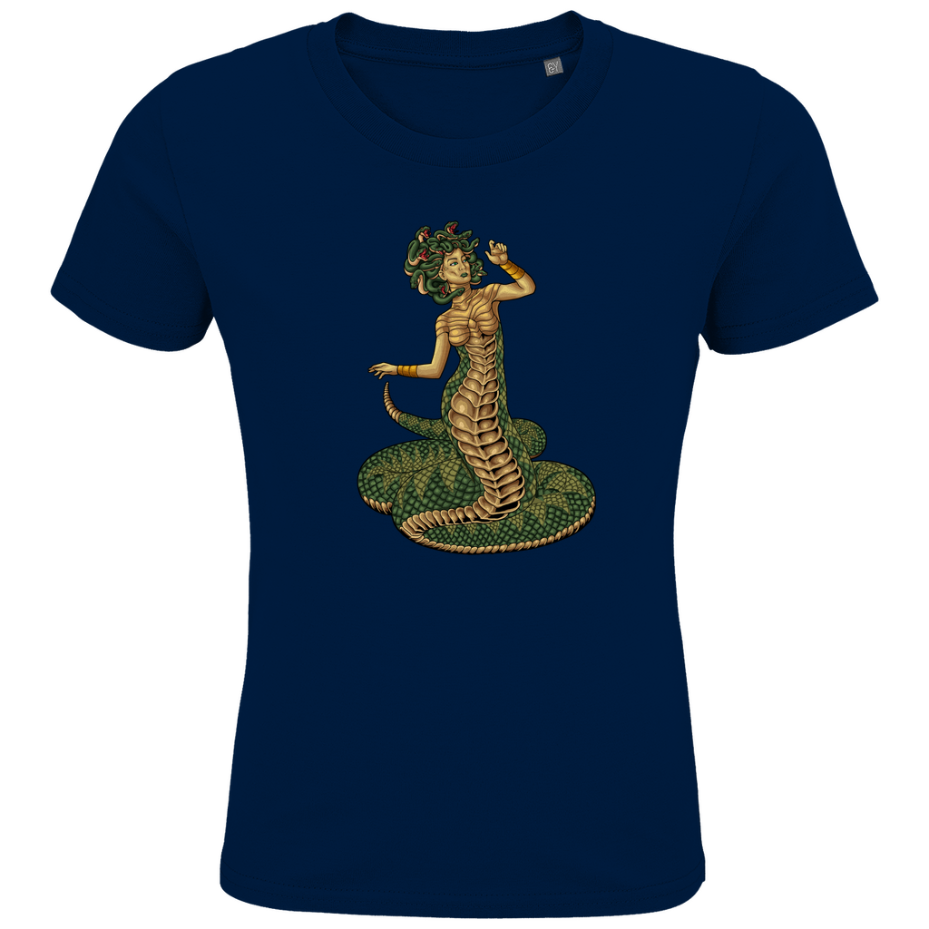 Medusa - griechisches Mythenwesen - Kinder Premium Bio T-Shirt