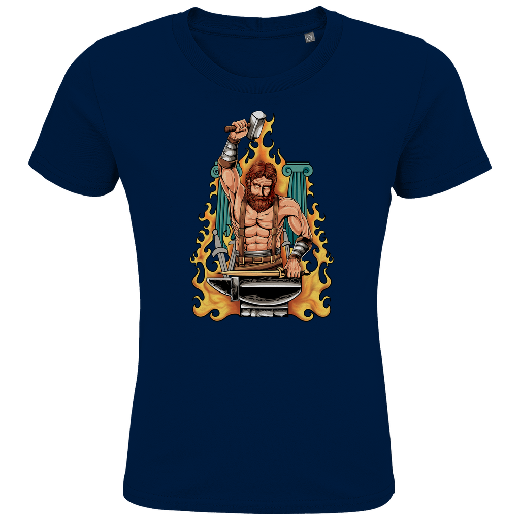 Hephaistos - Griechischer Gott - Kinder Premium Bio T-Shirt