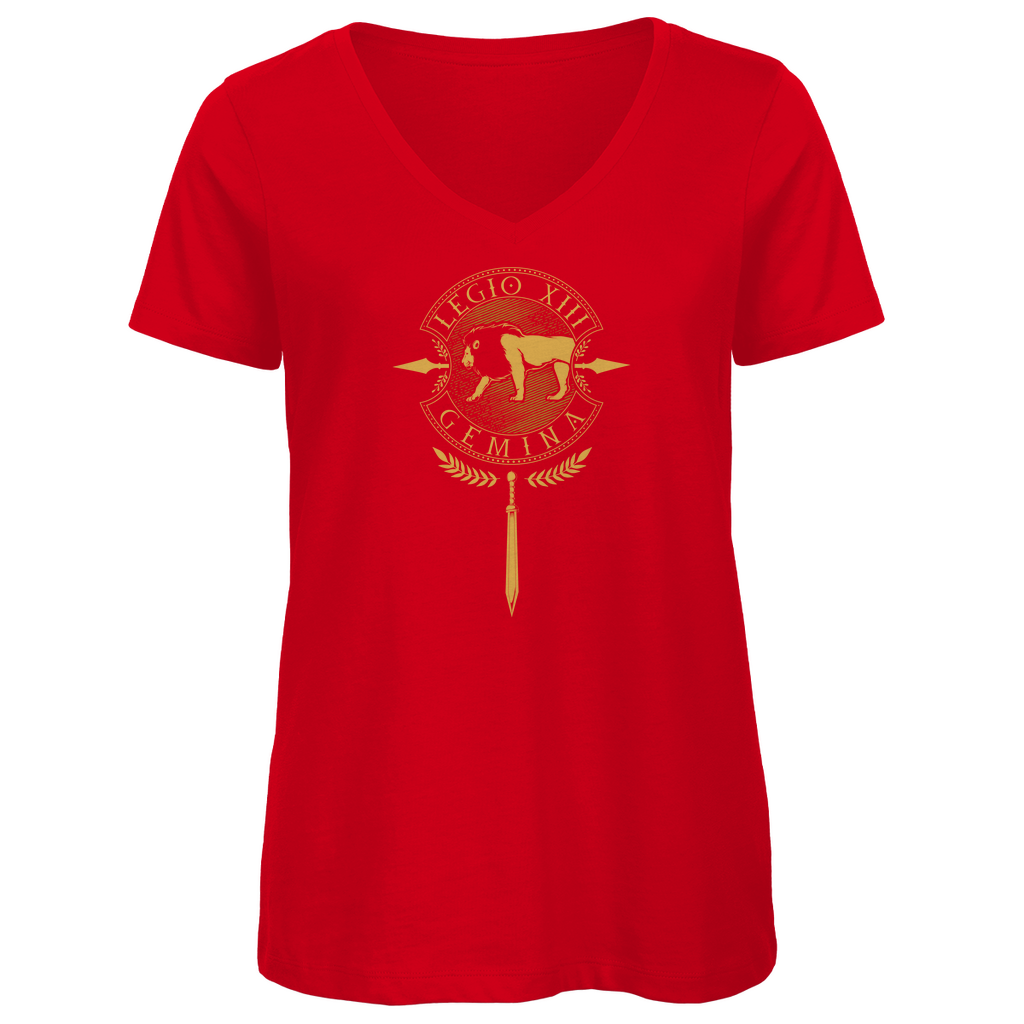 Legio XIII Gemina - Damen Premium V-Neck T-Shirt