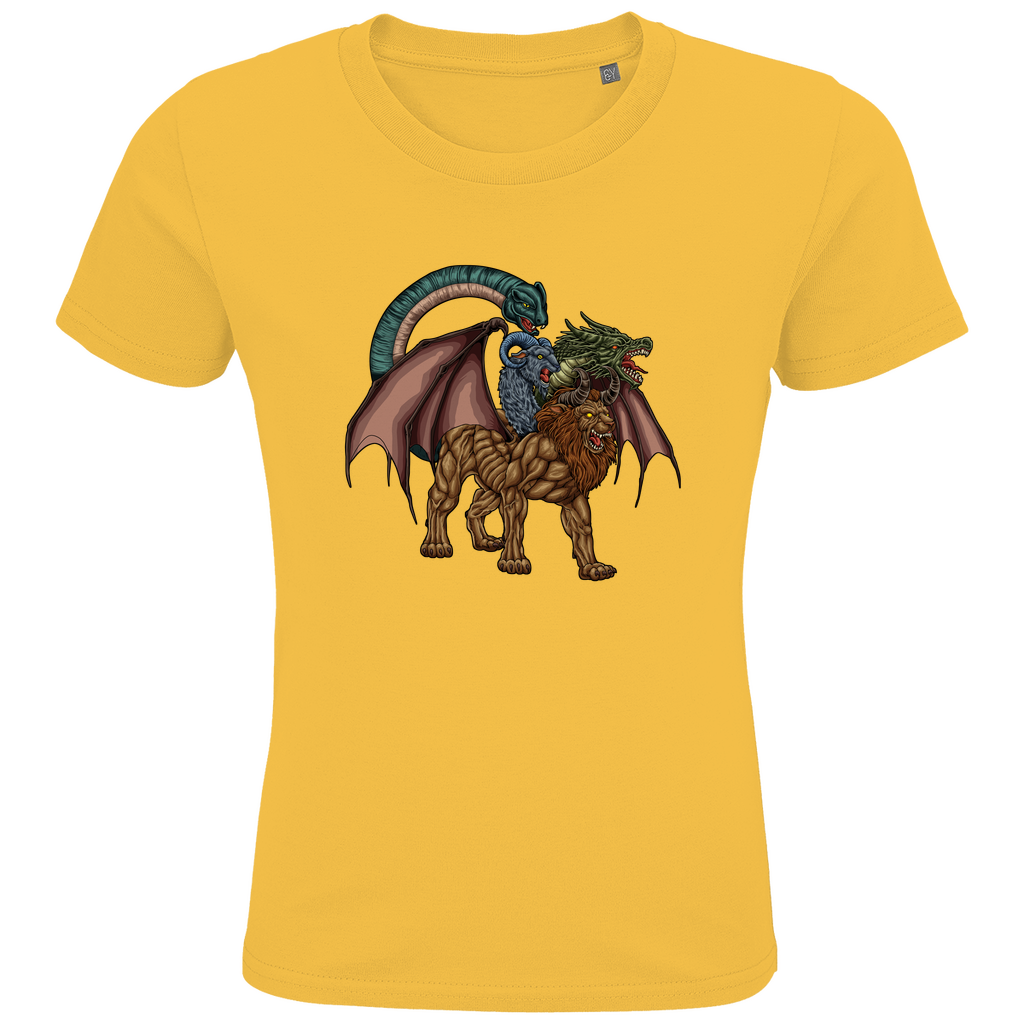 Chimäre - griechisches Mythenwesen - Kinder Premium Bio T-Shirt