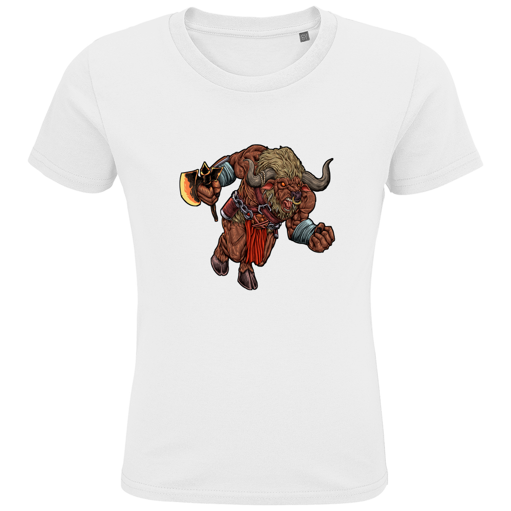 Minotaurus - griechisches Mythenwesen - Kinder Premium Bio T-Shirt