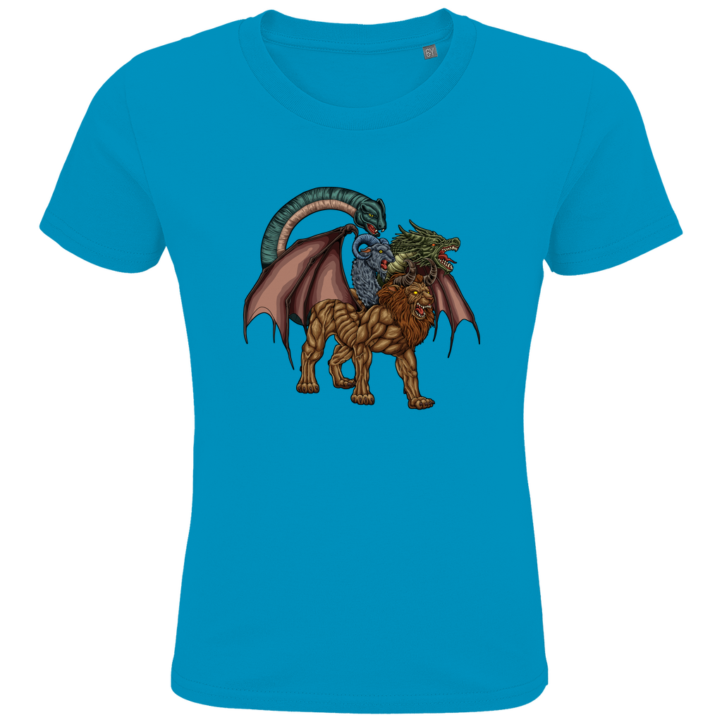 Chimäre - griechisches Mythenwesen - Kinder Premium Bio T-Shirt
