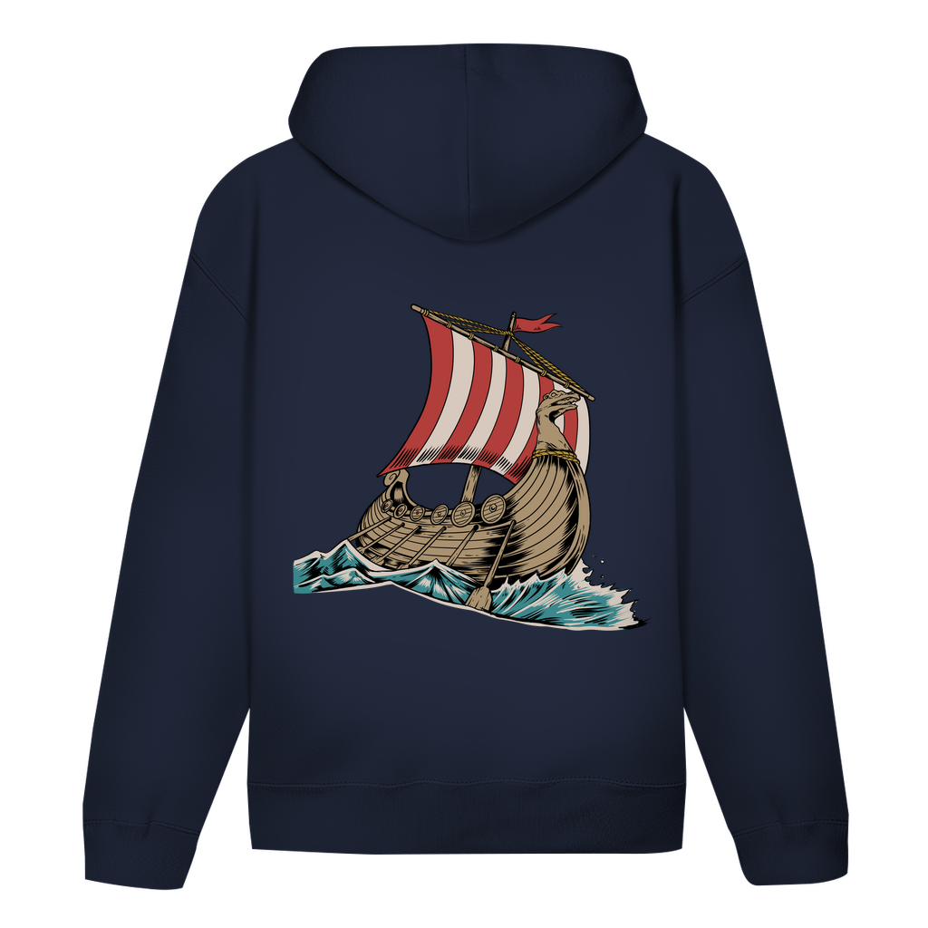Wikinger-Langschiff-Crew - Unisex Hoodie