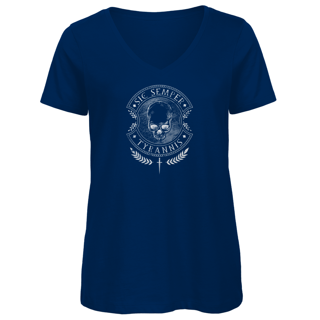 Sic Semper Tyrannis - Damen Premium V-Neck T-Shirt
