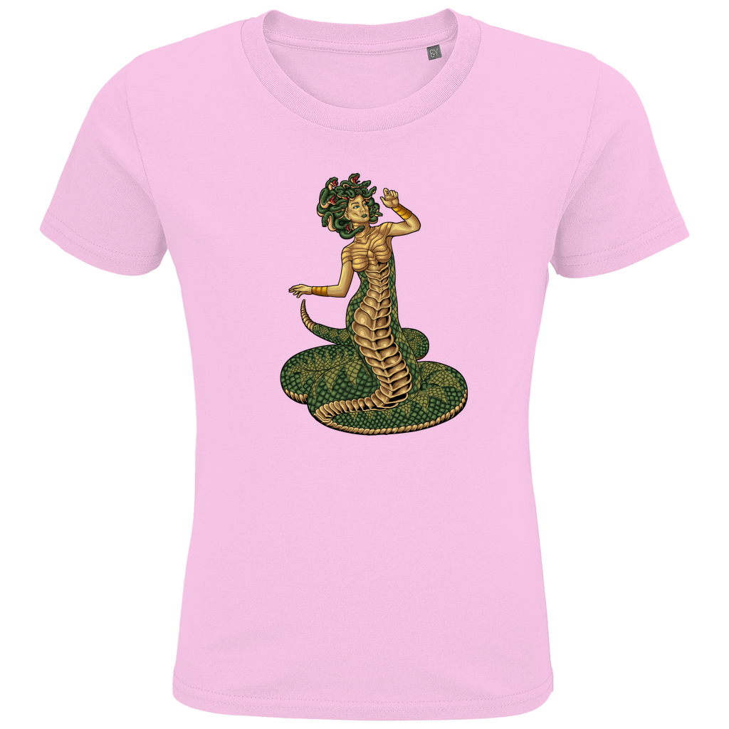 Medusa - griechisches Mythenwesen - Kinder Premium Bio T-Shirt
