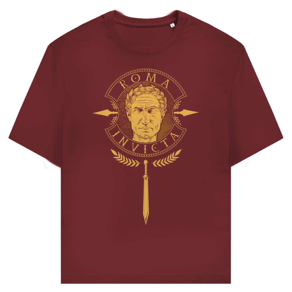 Roma Invicta mit Caesar - Unisex Premium T-Shirt