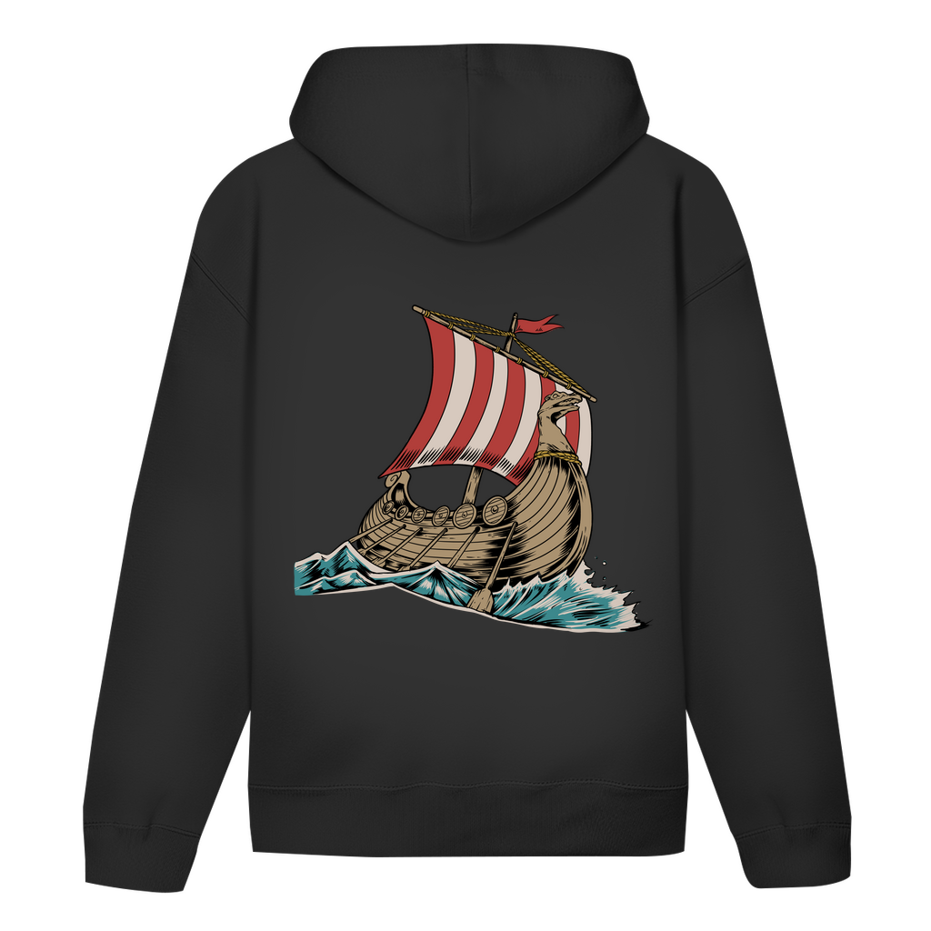 Wikinger-Langschiff-Crew - Unisex Hoodie