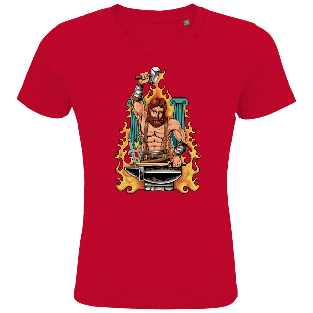 Hephaistos - Griechischer Gott - Kinder Premium Bio T-Shirt