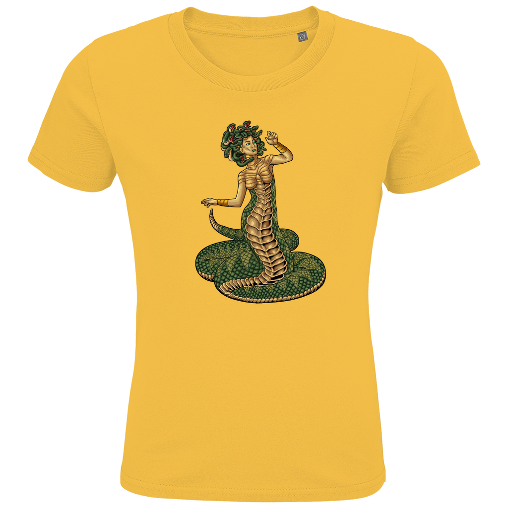 Medusa - griechisches Mythenwesen - Kinder Premium Bio T-Shirt
