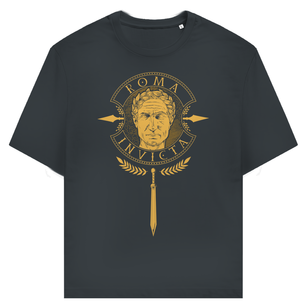 Roma Invicta mit Caesar - Unisex Premium T-Shirt