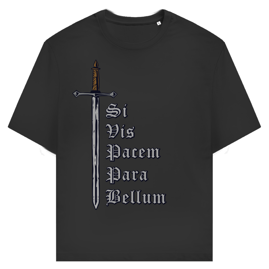Si Vis Pacem Para Bellum mit Schwert - Unisex Premium T-Shirt