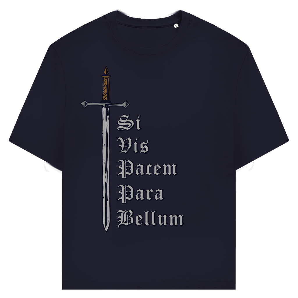 Si Vis Pacem Para Bellum mit Schwert - Unisex Premium T-Shirt