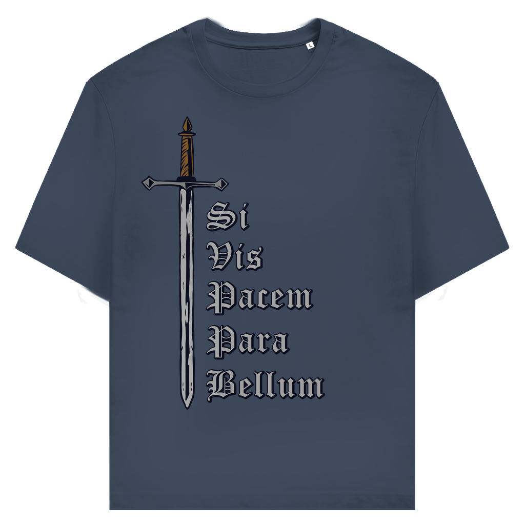Si Vis Pacem Para Bellum mit Schwert - Unisex Premium T-Shirt