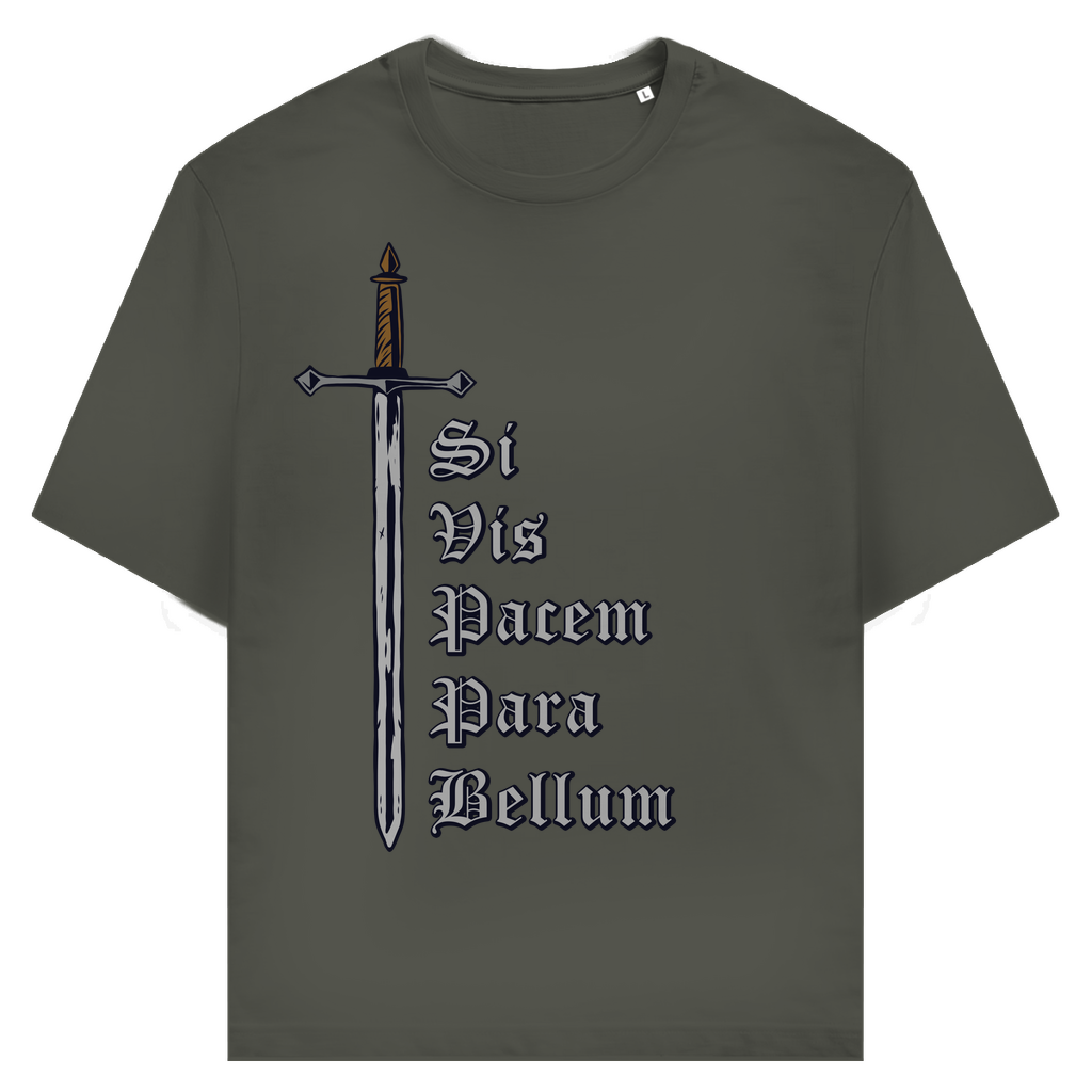 Si Vis Pacem Para Bellum mit Schwert - Unisex Premium T-Shirt