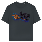 Hugin und Munin mit Gungnir - Unisex Premium T-Shirt