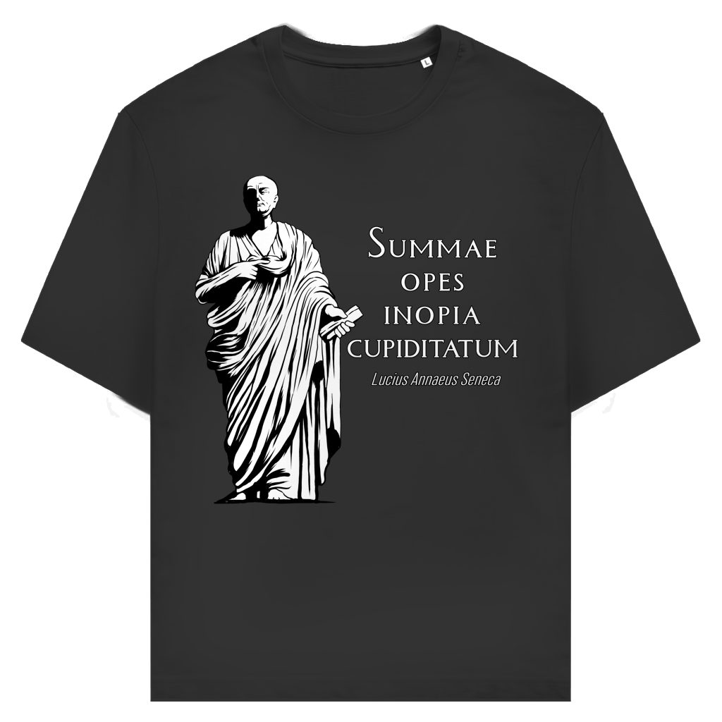 Seneca - Summae Opes Inopia Cupiditatum - Unisex Premium T-Shirt