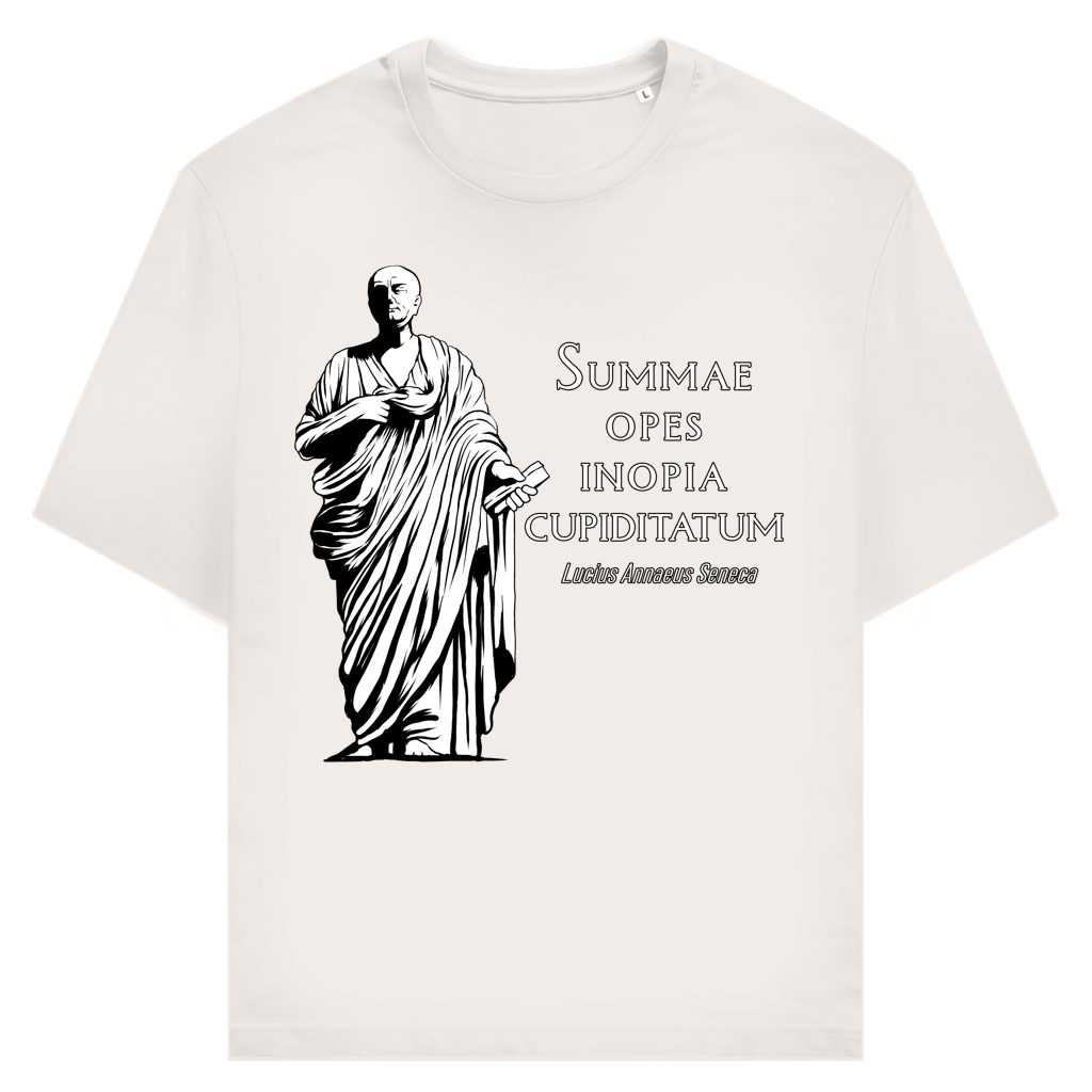 Seneca - Summae Opes Inopia Cupiditatum - Unisex Premium T-Shirt