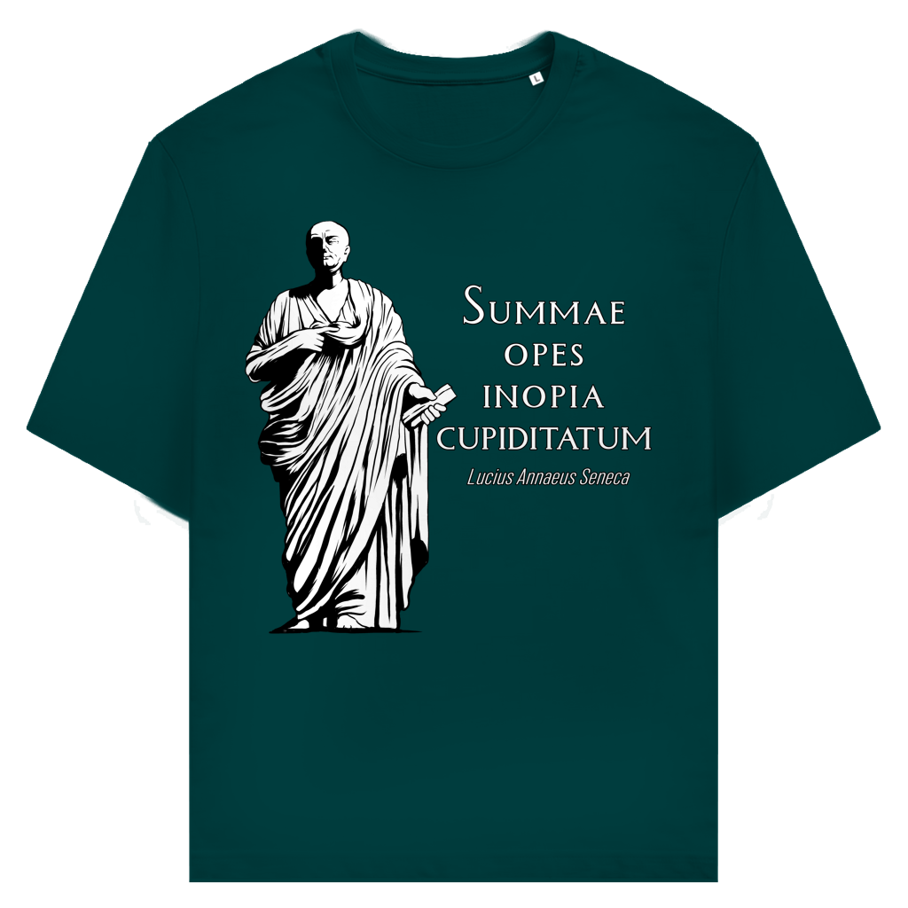 Seneca - Summae Opes Inopia Cupiditatum - Unisex Premium T-Shirt