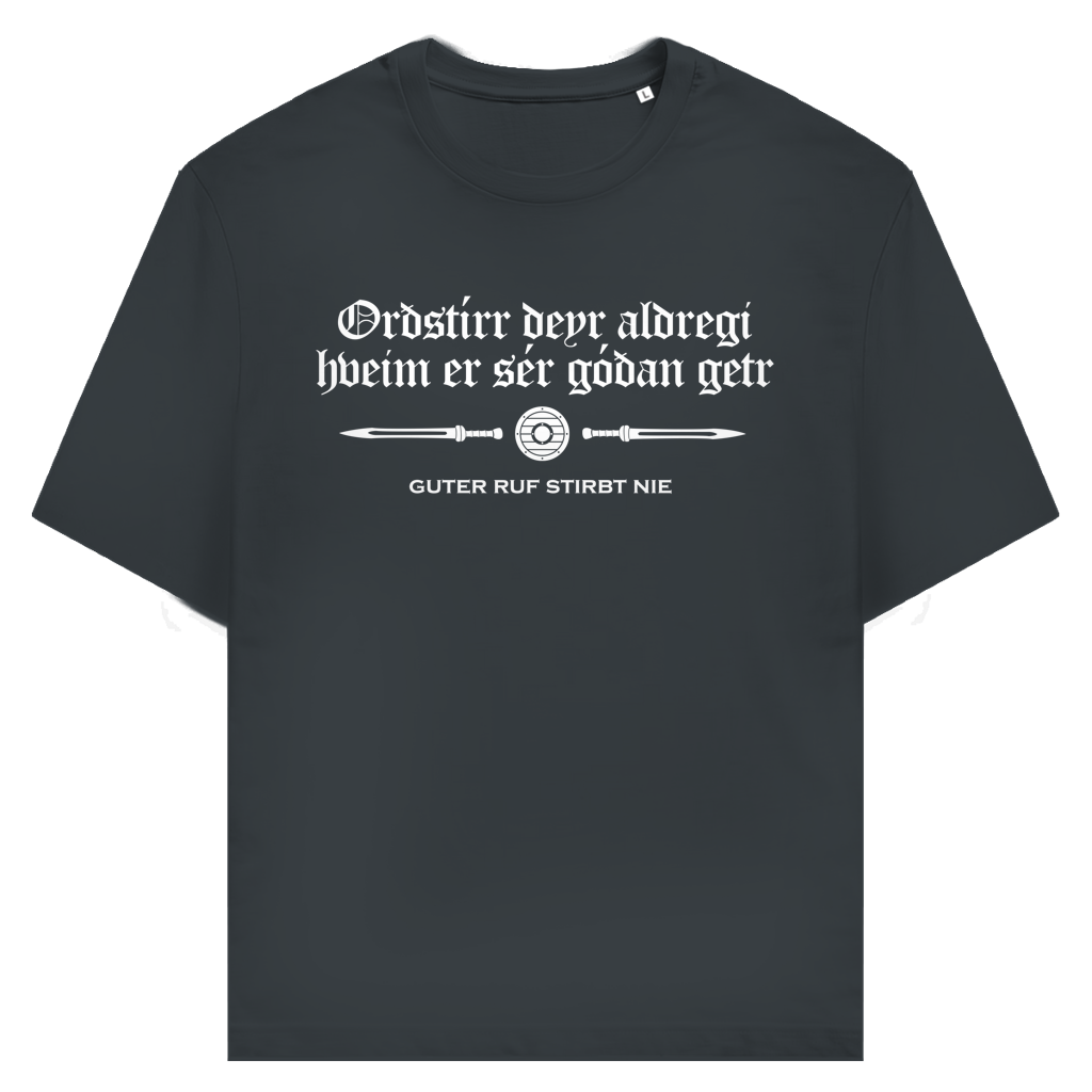 Guter Ruf stirbt nie - Orðstírr deyr aldregi - Unisex Premium T-Shirt