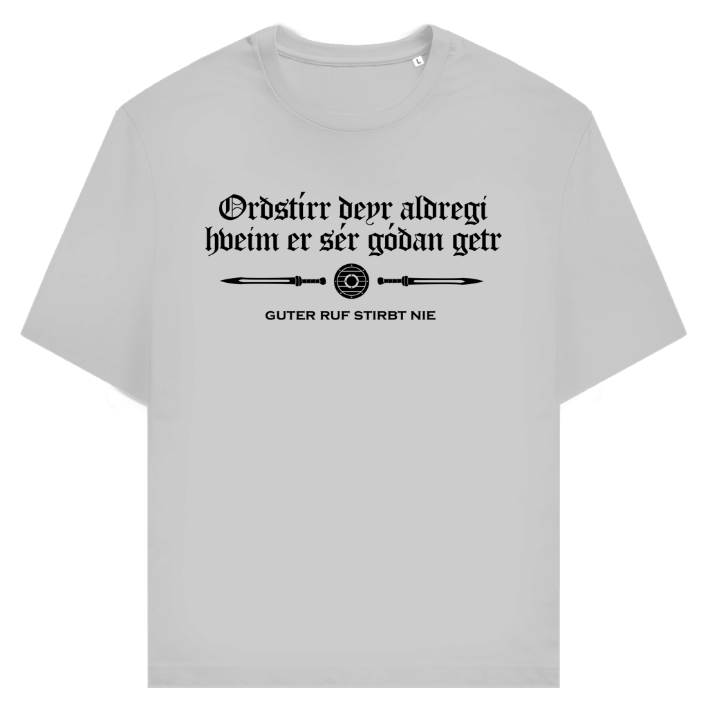 Guter Ruf stirbt nie - Orðstírr deyr aldregi - Unisex Premium T-Shirt