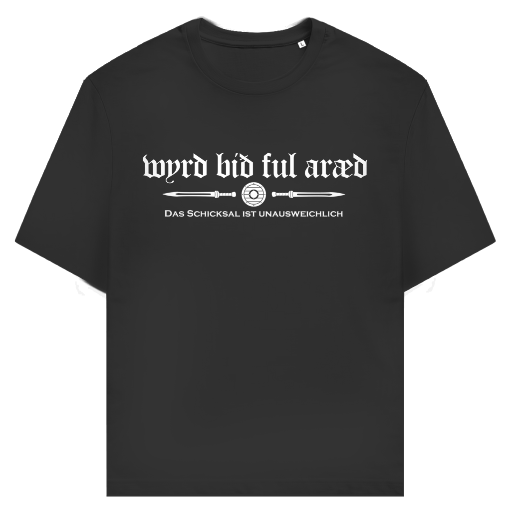 Das Schicksal ist unausweichlich - Wyrd bið ful aræd - Unisex Premium T-Shirt