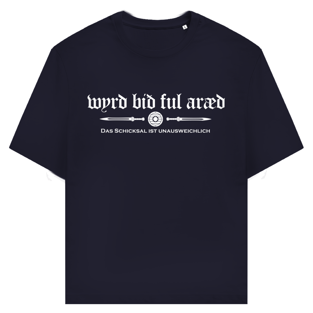 Das Schicksal ist unausweichlich - Wyrd bið ful aræd - Unisex Premium T-Shirt