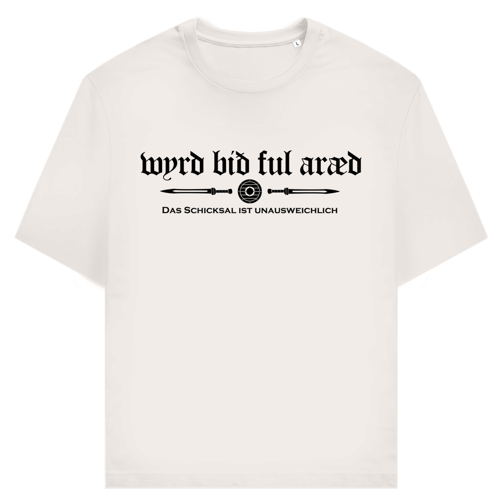 Das Schicksal ist unausweichlich - Wyrd bið ful aræd - Unisex Premium T-Shirt