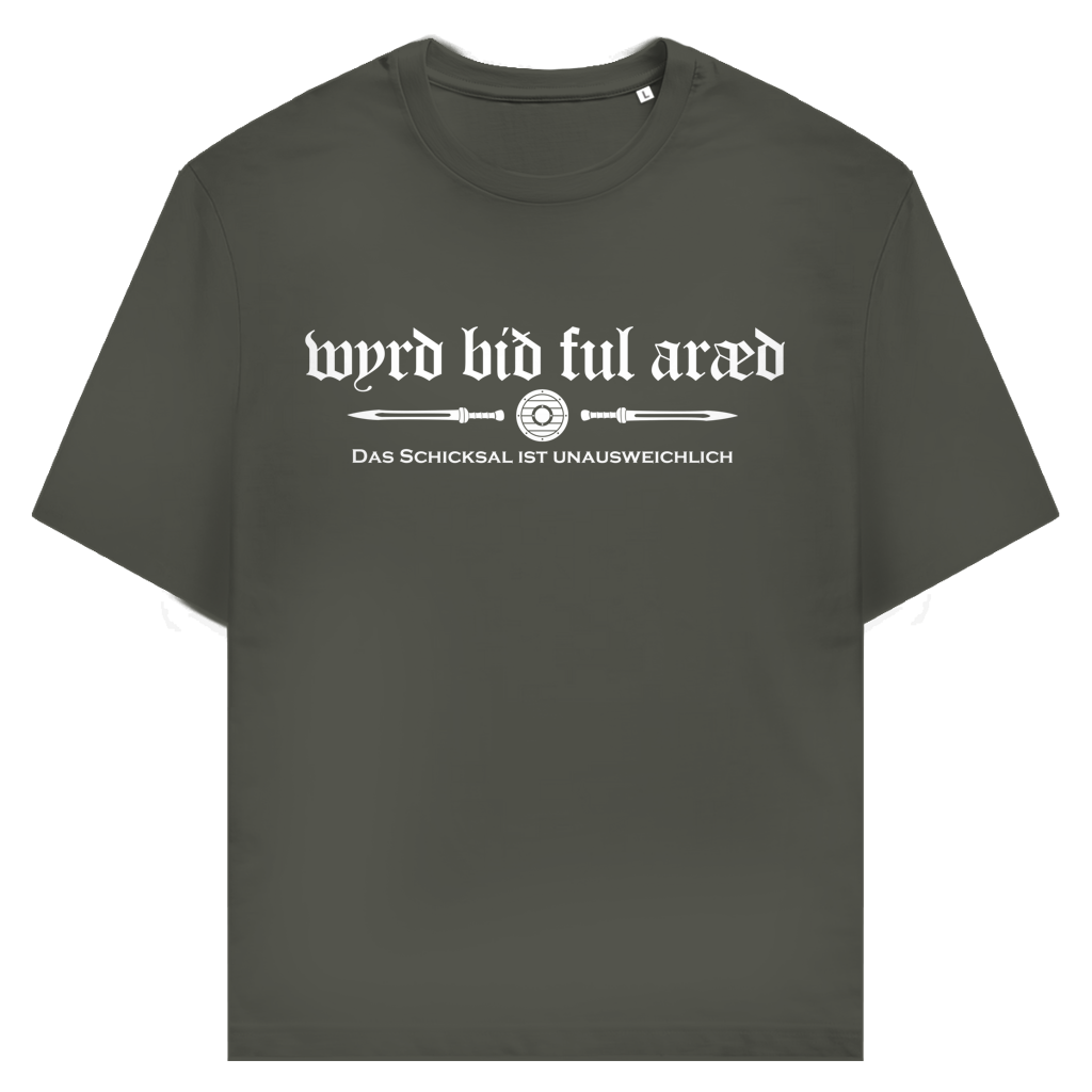 Das Schicksal ist unausweichlich - Wyrd bið ful aræd - Unisex Premium T-Shirt