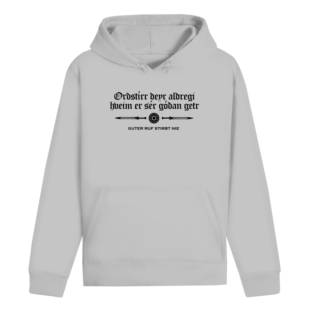 Guter Ruf stirbt nie - Orðstírr deyr aldregi - Unisex Hoodie
