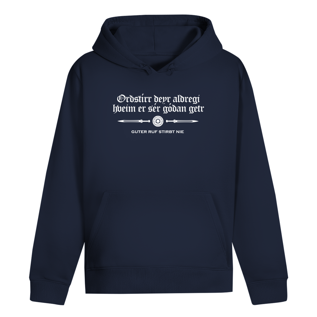 Guter Ruf stirbt nie - Orðstírr deyr aldregi - Unisex Hoodie