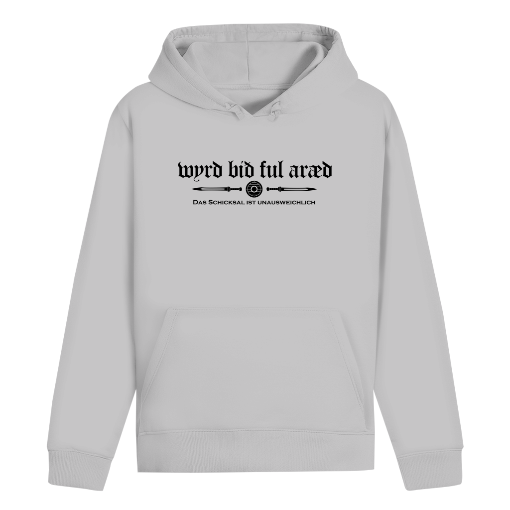 Das Schicksal ist unausweichlich - Wyrd bið ful aræd - Unisex Hoodie