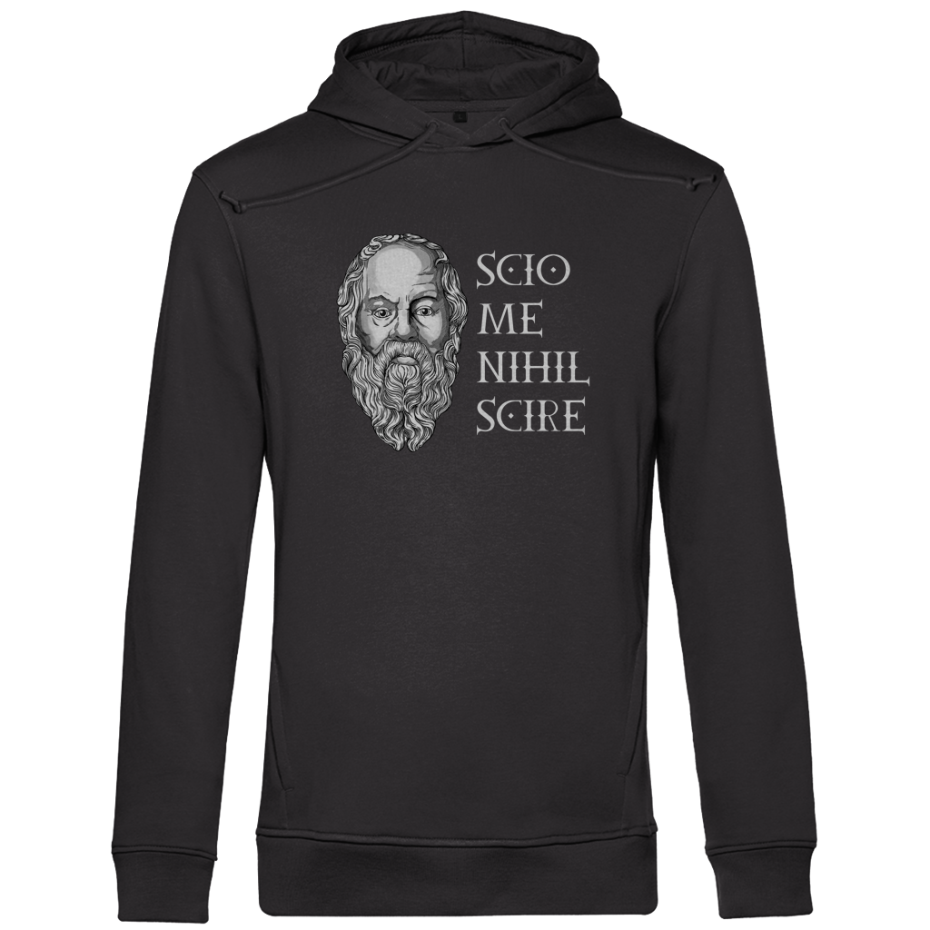 Sokrates - Scio me nihil scire - Herren Premium Hoodie