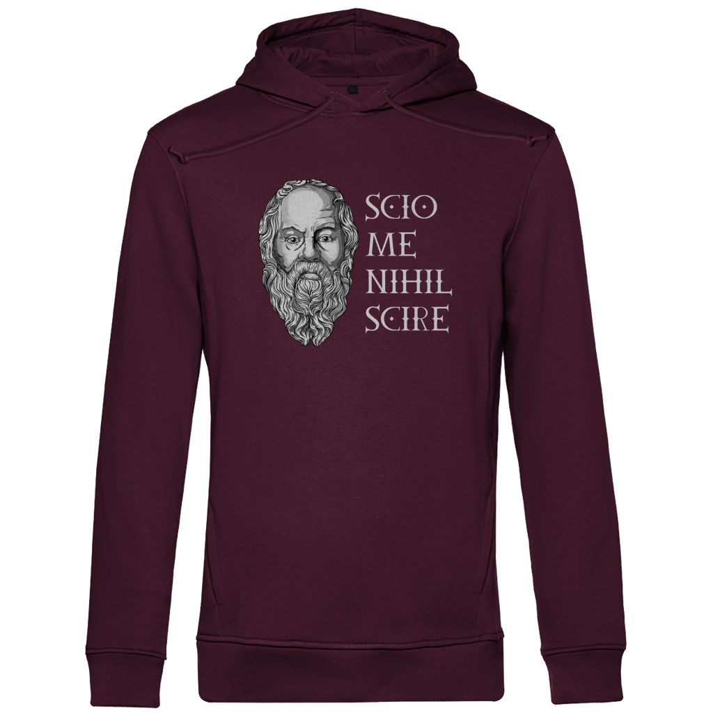 Sokrates - Scio me nihil scire - Herren Premium Hoodie