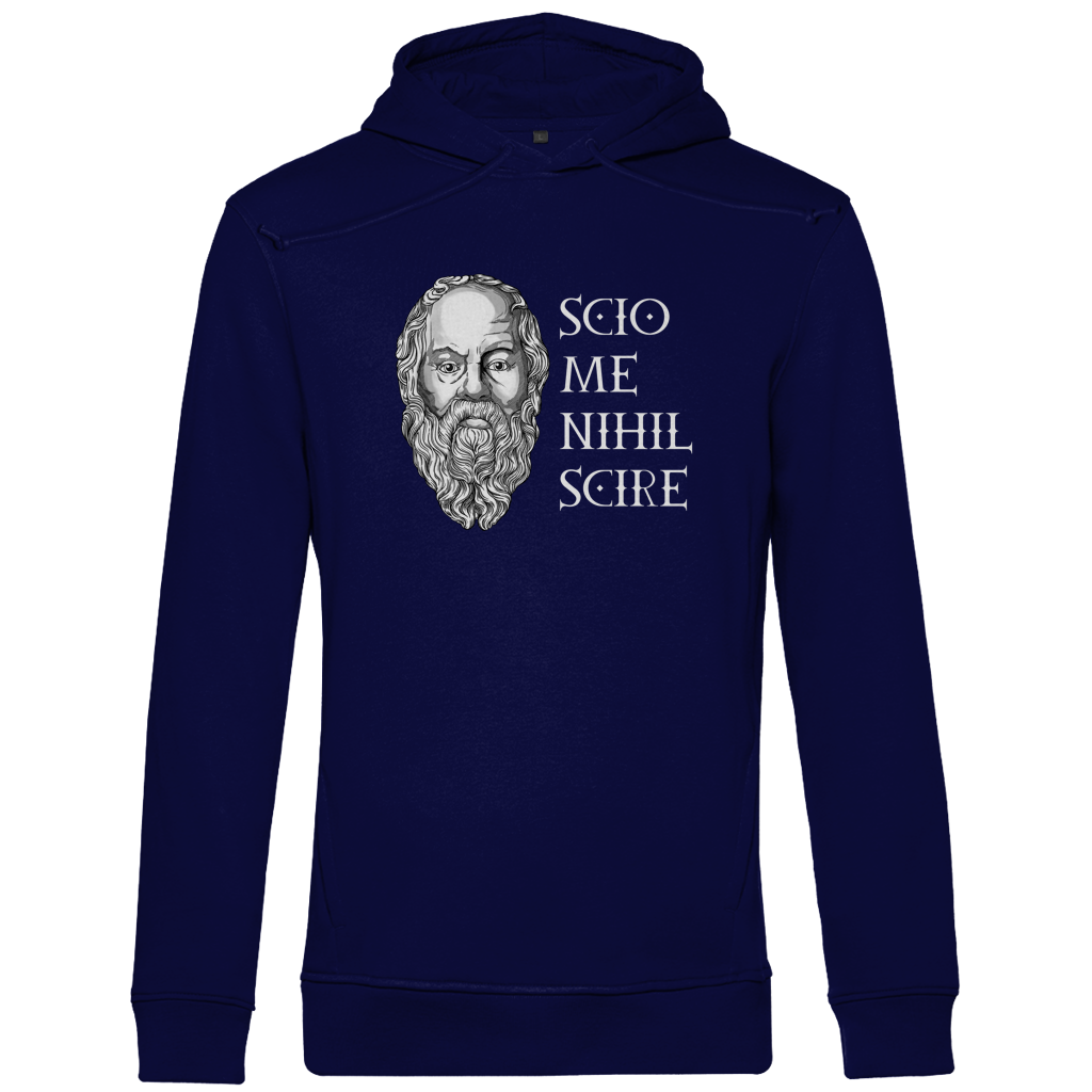 Sokrates - Scio me nihil scire - Herren Premium Hoodie