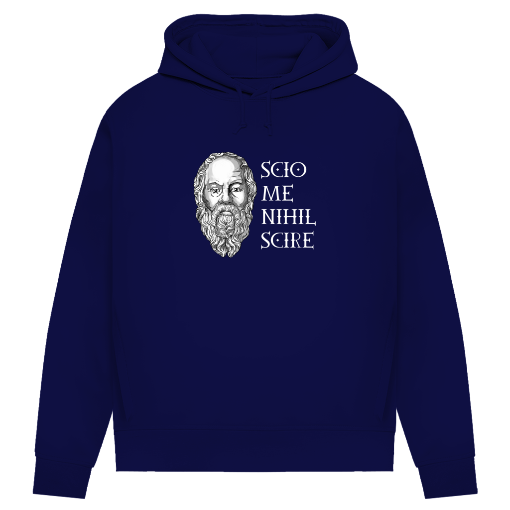 Sokrates - Scio me nihil scire - Damen Premium Hoodie