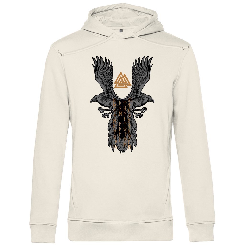 Hugin & Munin – Valknut und Runen - Herren Premium Hoodie