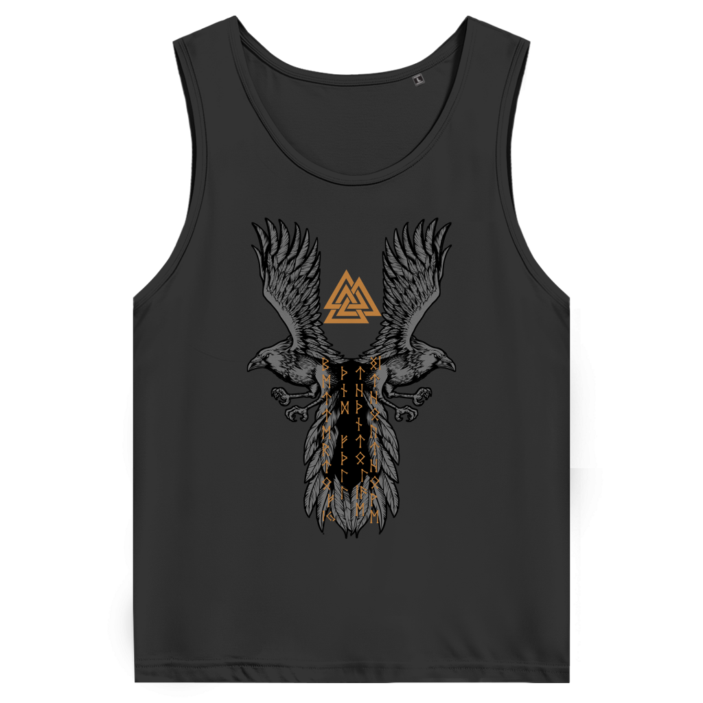 Hugin & Munin – Valknut und Runen - Herren Premium Tank Top