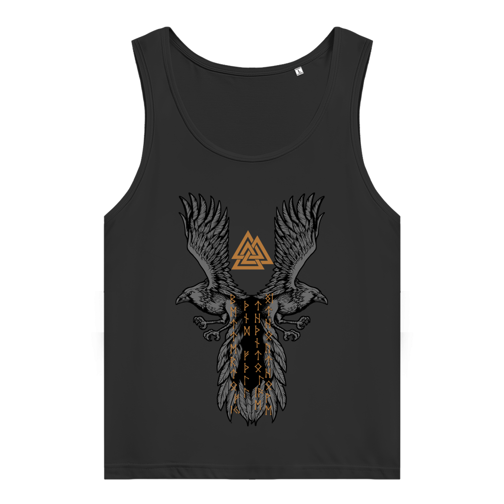 Hugin & Munin – Valknut und Runen - Damen Premium Tank Top