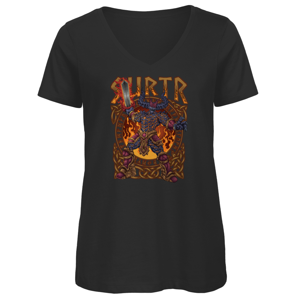 Surtr - Damen Premium V-Neck T-Shirt