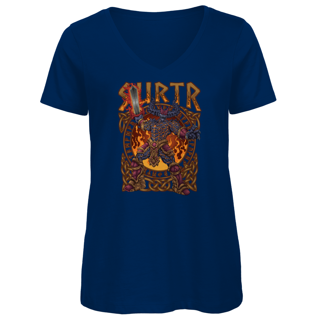 Surtr - Damen Premium V-Neck T-Shirt
