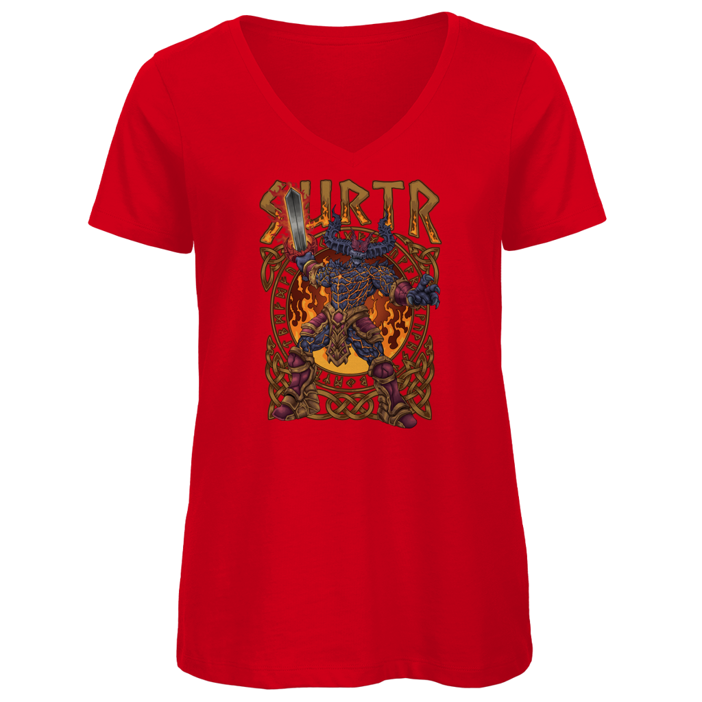 Surtr - Damen Premium V-Neck T-Shirt